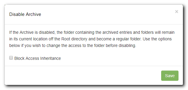 Archive Folder Disabling Pic